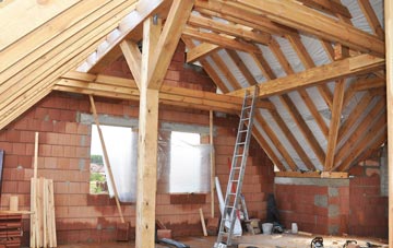 South Hill attic trusses